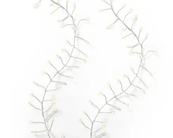 960 Micro Led Compact Twinkle Christmas Lights Warm White Silver Wire