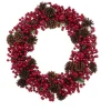 Berry Pinecone Christmas Wreath – 45 Cm