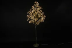 6Ft Artificial Led Christmas Tree Dorion Gold