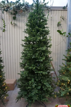 7Ft Feel Real Carrington Fir Slim Artificial Christmas Tree