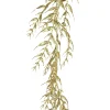 6Ft Gold Leaf Christmas Garland