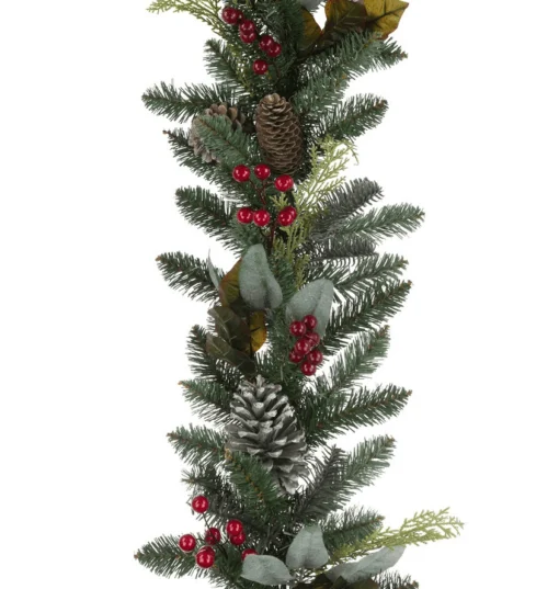 6Ft Hawes Berry Christmas Garland