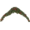 9Ft Pine Cone Christmas Mantel Swag