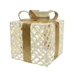 Led Gold Ribbon Gift Box Set