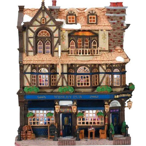 Lemax Wesley Pub
